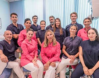 Lo staff dello studio dentistico